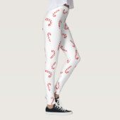 Zuckerstangen-Weihnachten Leggings (Rechts)