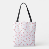 Zuckerstangen-Weihnachten Tasche (Rückseite)