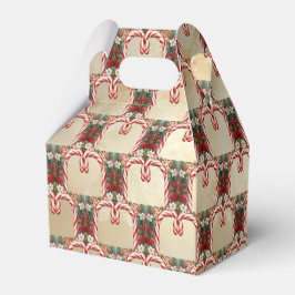 Zuckerstangen-Weihnachts-Geschenkbox Geschenkschachtel