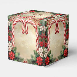 Zuckerstangen-Weihnachts-Geschenkbox Geschenkschachtel