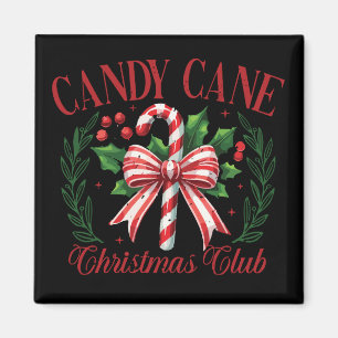 Zuckerstangen-Weihnachtsclub-Team passend zum Wint Magnet