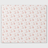 Zuckerstangen-Wirrwarr Geschenkpapier (Flach)