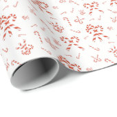 Zuckerstangen-Wirrwarr Geschenkpapier (Rolleneckpunkt)