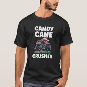 Zuckerstangen-Zermalmer Süßer Lustiger Monstertruc T-Shirt