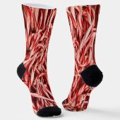 Zuckerstangenmuster Socken (Gewinkelt)