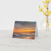 Zuckerstrand - Anmerkungs-Karte Karte (Gelbe Blume)