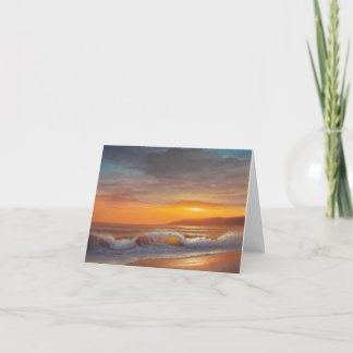 Zuckerstrand - Anmerkungs-Karte Karte