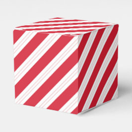 Zuckerstreifen-Weihnachts-Geschenkbox Geschenkschachtel