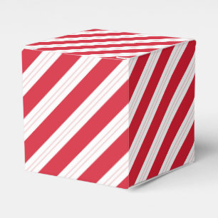 Zuckerstreifen-Weihnachts-Geschenkbox Geschenkschachtel