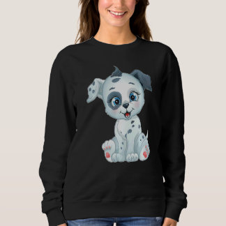Zuckersüßer Baby Dalmatina Hunde Puppy Sweatshirt