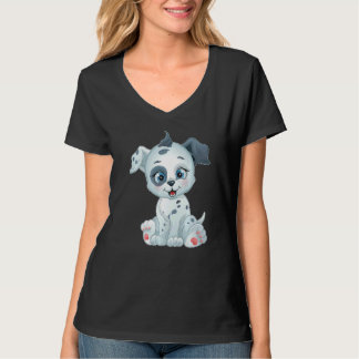 Zuckersüßer Baby Dalmatina Hunde Puppy T-Shirt