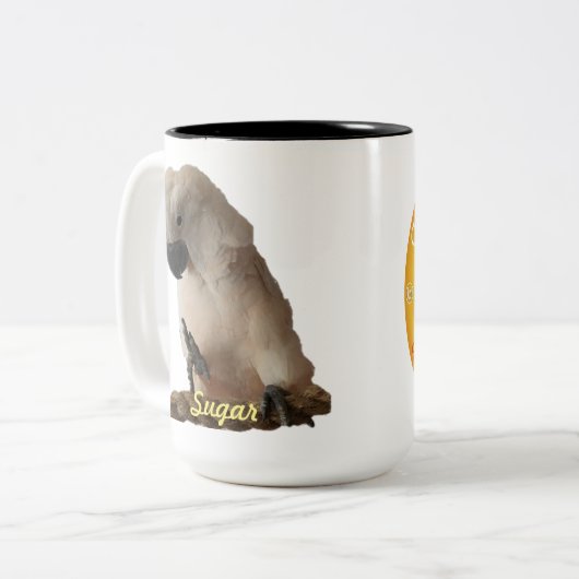 ZuckerTasse Zweifarbige Tasse (Vorderseite Links)