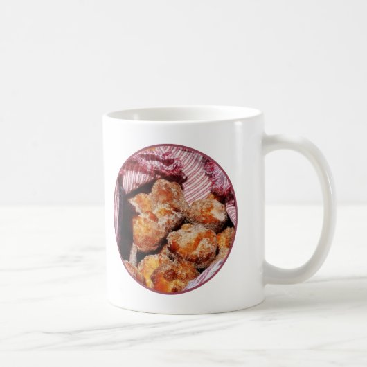 Zuckerte Donut Holes Kaffeetasse (Rechts)