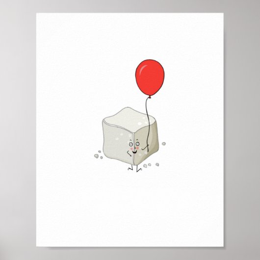 Zuckerthema, Zuckerwürfel Poster (Vorne)