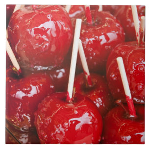Zuckerüberzogenes Obst auf dem Stuttgarter Bierfes Fliese