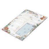 Zuckerüberzug 7-Tage-Mahlzeitenplaner Notizblock (angewinkelt)