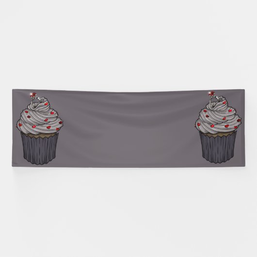 Zuckervorschlag Cupcake Banner (Horizontal)