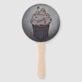 Zuckervorschlag Cupcake Fächer (Vorderseite)