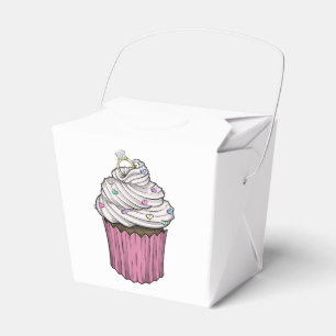 Zuckervorschlag Cupcake Geschenkschachtel