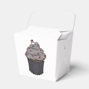 Zuckervorschlag Cupcake Geschenkschachtel