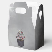 Zuckervorschlag Cupcake Geschenkschachtel (Geöffnet)