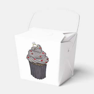 Zuckervorschlag Cupcake Geschenkschachtel