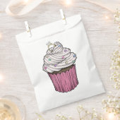 Zuckervorschlag Cupcake Geschenktütchen (Ausgeschnitten)