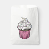 Zuckervorschlag Cupcake Geschenktütchen (Vorderseite)