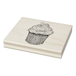 Zuckervorschlag Cupcake Gummistempel