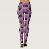 Zuckervorschlag Cupcake Leggings (Rückseite)