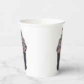 Zuckervorschlag Cupcake Pappbecher (Links)