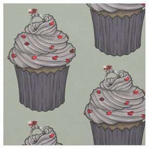 Zuckervorschlag Cupcake Stoff