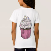 Zuckervorschlag Cupcake T-Shirt (Rückseite)
