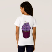 Zuckervorschlag Cupcake T-Shirt (Schwarz voll)