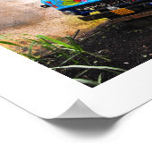 Zuckerwagen Poster (Ecke)