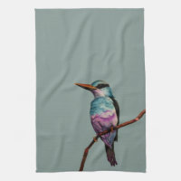 Zuckerwatte-Farbvogel-Malerei