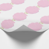 Zuckerwatte Geschenkpapier (Ecke)