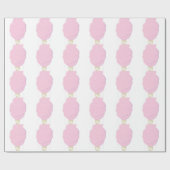 Zuckerwatte Geschenkpapier (Flach)