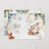 Zuckerwatte ist leer begleitkarte (Vorne/Hinten)