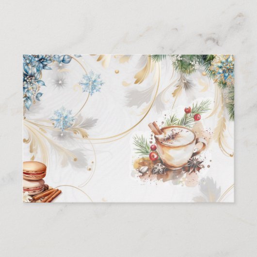 Zuckerwatte ist leer begleitkarte (Vorderseite)