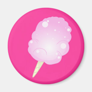 Zuckerwatte - rosa Magnet