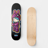 Zuckerwatte Skateboard (Vorderseite)