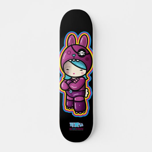 Zuckerwatte Skateboard (Vorne)