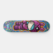 Zuckerwatte Skateboard (Horizontal)