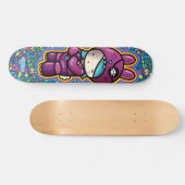 Zuckerwatte Skateboard (Horizontal)