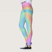 Zuckerwatte-Strudel-Leggings Leggings (Links)