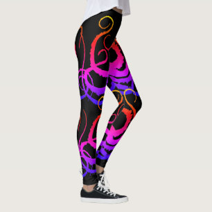 Zuckerwatte-Tentakeln - Leggings