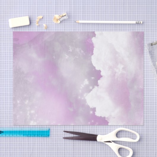 Zuckerwattehimmel Seidenpapier (Handwerk)