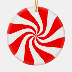 Zuckerwirbel Keramik Ornament