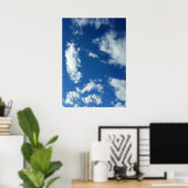 Zuckerwolken Poster (Heimbüro)